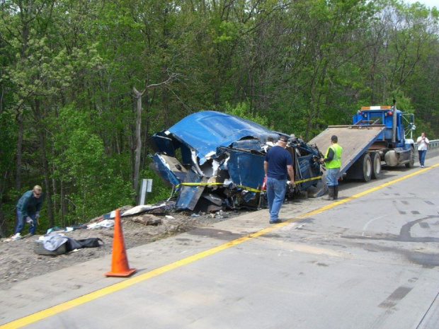 Wypadek na I-81, PA