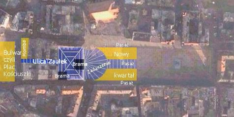 Plan zabudowy Rynku w Bytomiu