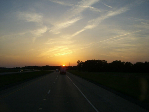 Sunset in Indiana