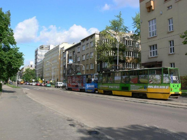 Ulica Narutowicza w Łodzi i jej okolice. #Łódź