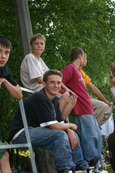 Ania i Maciek na zawodach "Kusocin Jam '07" #rolki #skp #skatepark