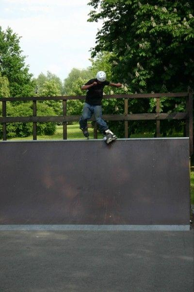 Ania i Maciek na zawodach "Kusocin Jam '07" #rolki #skp #skatepark