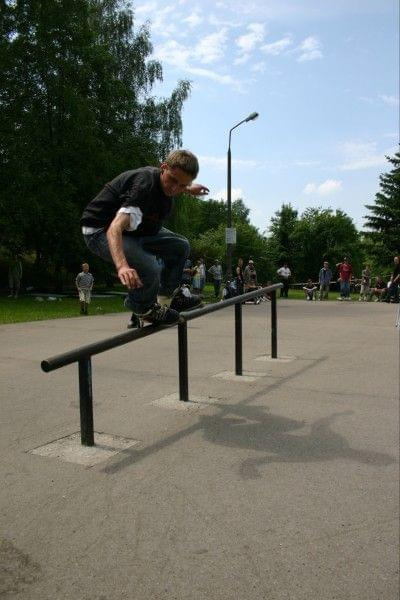 Ania i Maciek na zawodach "Kusocin Jam '07" #rolki #skp #skatepark