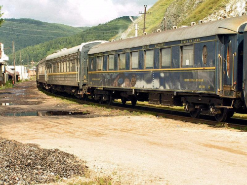 Syberyjski Orient Express w Porcie Bajkał
