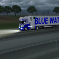 Haulin blue water scania