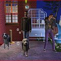 Tu już Daria w ciązy i z męzem Robertem. :D A reszta już znana. :0) #Sims2 #Zwierzaki