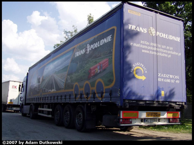 Trucks Photos by Dudek
(c) 2007
MB Actros MSII Trans Południe #TrucksPhotosByDudek