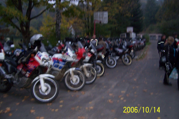 Zakończenie sezonu AFRICA TWIN Bieszczady 2006