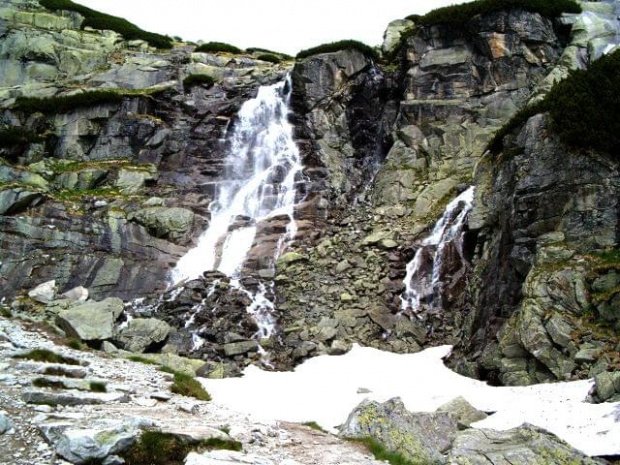 wodospad Skok w Dolinie Młynicy #Tatry