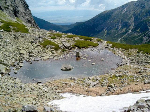 Czerwony Stawek w Dolinie Jagnięcej #Tatry