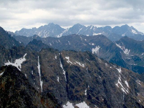 widok z Jagnięcego Szczytu #Tatry