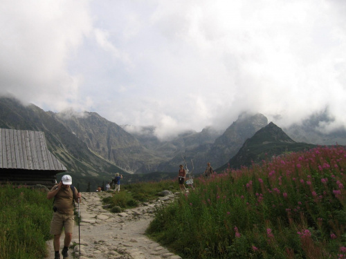 Droga powrotna. #góry #Tatry