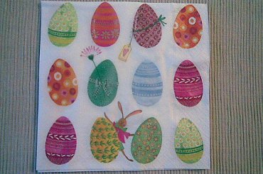 Jajka - Papier+Design #decoupage #serwetki #wymiana