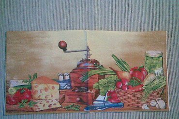 Martwa natura z młynkiem #decoupage #serwetki #wymiana