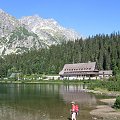 Schronisko przy Popradzkim Stawie. #Góry #Tatry