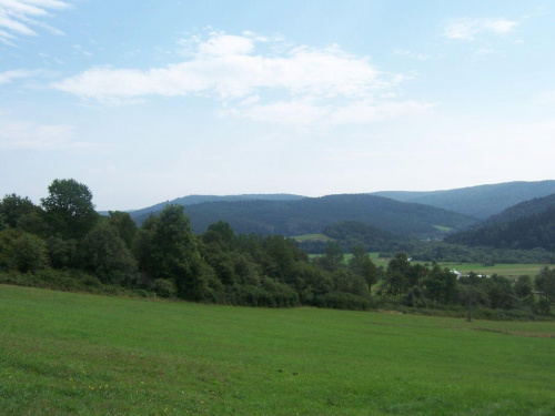 Widok na Beskid Niski. #Kotań #krajobraz #BeskidNiski #podkarpacie