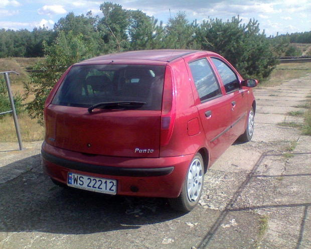 Fiat Punto 188 ciekawa rejestracja :-) #fiat #punto #rejestracja #silnik