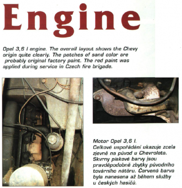 Opel Blitz Engine