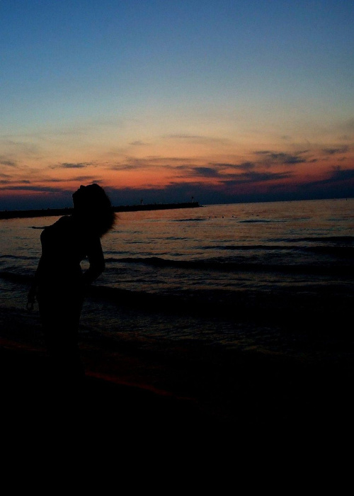 Ustka 2007 #morze #ZachódSłońca #wakacje