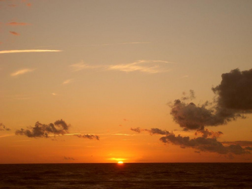 Zachód Słońca nad Bałtykiem #ZachódSłońcaBałtyk
