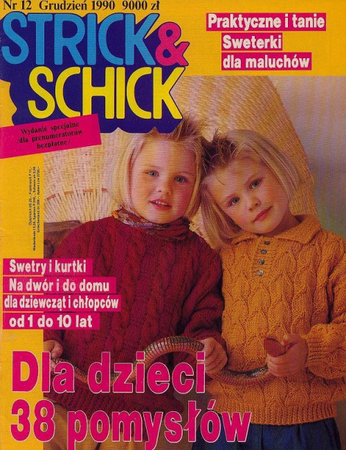 Strick & Schick #RobótkiRęczne #druty #szydełko #hobby #dzieci