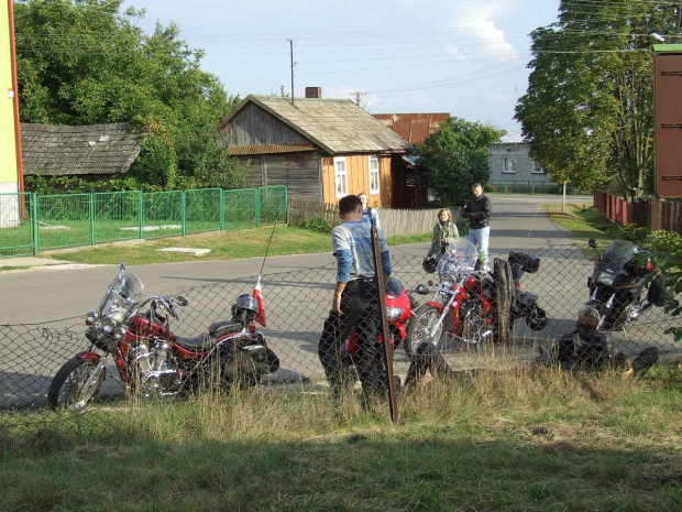 Pożegnanie wakacji 2005 #motocykl #kbm #yamaha #fido