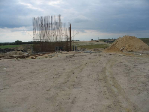 Budowa mostu A1 okolice Gliwic droga do Gierałtowic