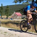 Szklarska Poręba MTB-TUR 2006-przebieg trasy schronisko Orle w Izerach.