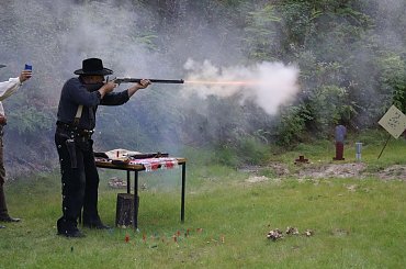 #CzarnyProch #strzelectwo #karabin #Winchester #kowboje #CAS #Rembertów #zawody #BrońPalna #wystrzał