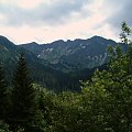 Hruba Kopa i Trzy Kopy z drogi w Dol. Rohackiej #Tatry #góry