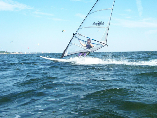 wakacje na helu. i co można robić jak nie ma wiatru :P oczywiście jak wiało to nie było komu robić fot :P #windsurfing #HelChałupy