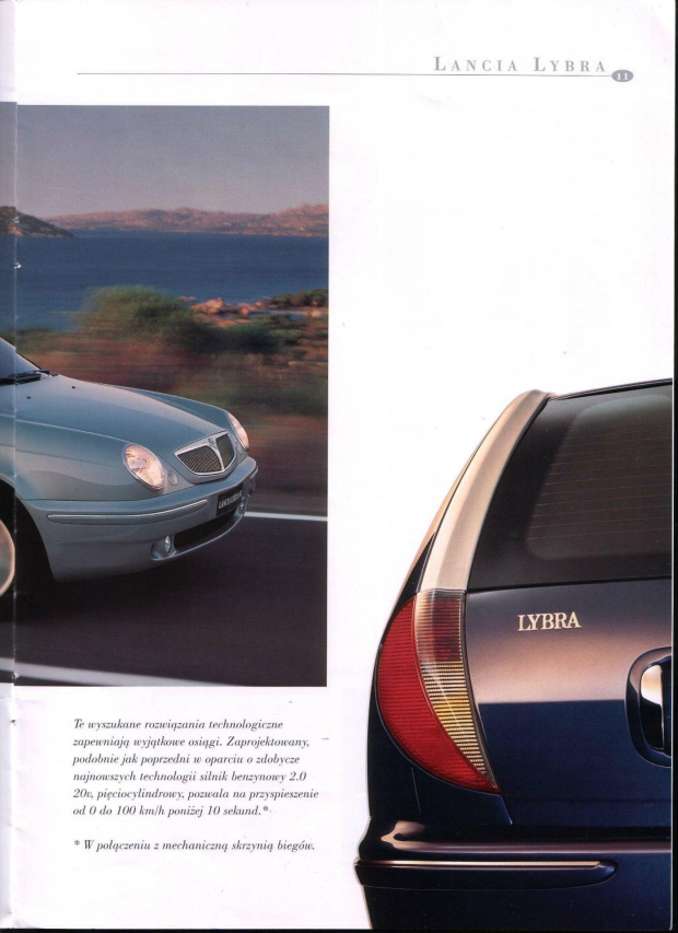 Lancia Lybra- prospekt #LanciaLybraProspekt