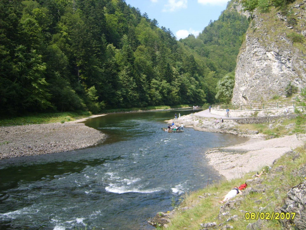 Pieniny -Słowacja - okolice Sokolicy, Przełom Dunajca #krajobrazy