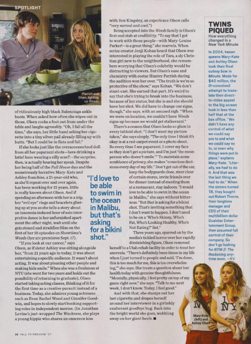 Entertainment Weekly-magazine scans 2007