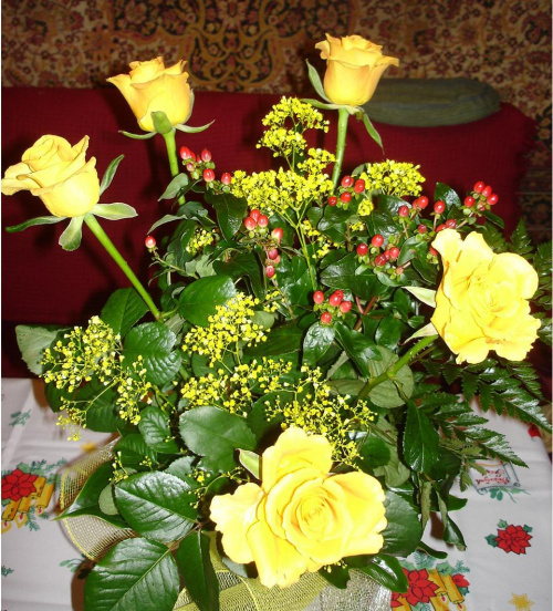 Róże dla mojej mamusi na ...urodziny
