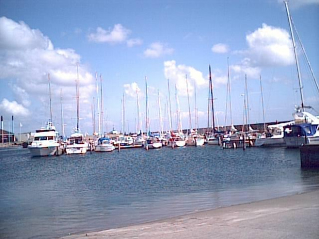 SKAGEN w Danii nad ciesninami Skagerrak i Kattegat - w porcie