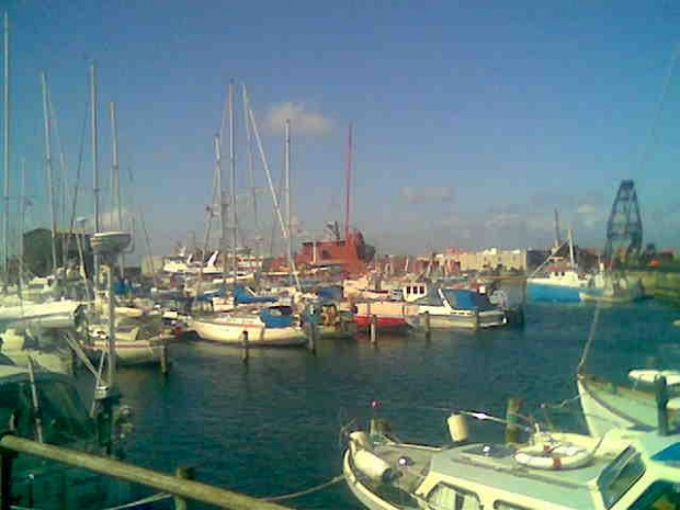 SKAGEN w Danii nad ciesninami Skagerrak i Kattegat - w porcie