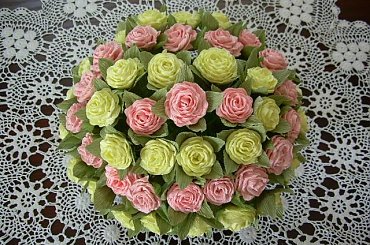 Bibułkowe kwiatki #RĘKODZIEŁOARTYST