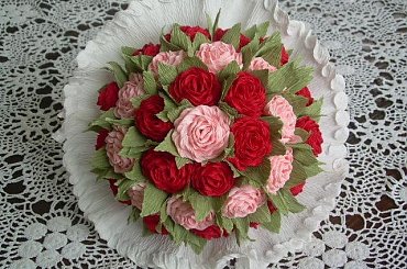 Bibułkowe kwiatki #RĘKODZIEŁOARTYST