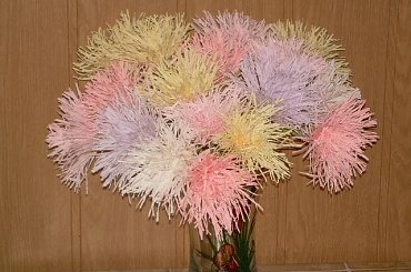 Bibułkowe kwiatki #RĘKODZIEŁOARTYST