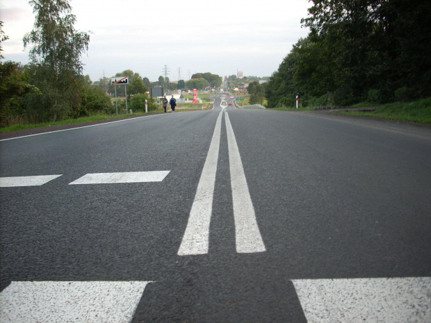 Nowa ulica w Pyskowicach. Góra rok pociągnie =]