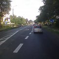 Korek na wlocie do Garwolina...