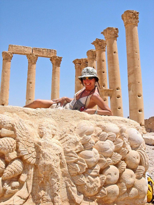 Syria. Palmyra. Ołtarz ofiarny.