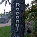 Centrum Kultury Polinezyjskiej- wioska #lot #roślinność #przyroda #CudaNatury #ptaki #Hawaje #USA #Honolulu