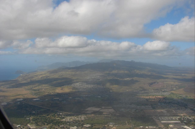 odlatujemy z Oahu #lot #roślinność #przyroda #CudaNatury #ptaki #Hawaje #USA #Honolulu
