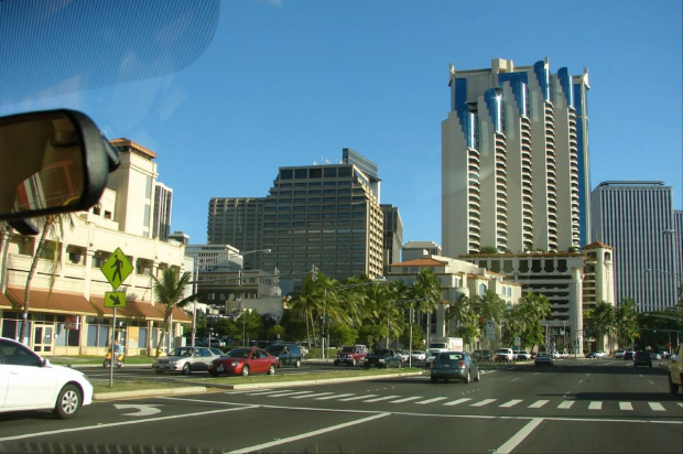 pierwsze spojrzenie na Honolulu #Honolulu #Oahu #Hawaje