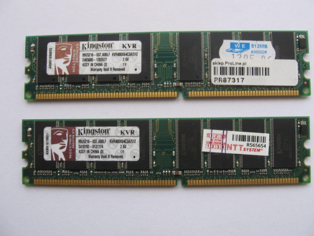 Kingston Value Ram Real Foto ;) Osiągi w albumie ;] #KVR