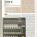 Test Soundcraft EPM8. Skan z czasopisma #SoundcraftKolumnyMikser