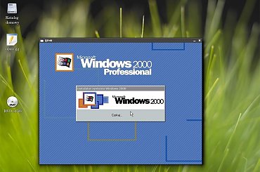 windows 2000 pod linuxem #linux #qemu #berl