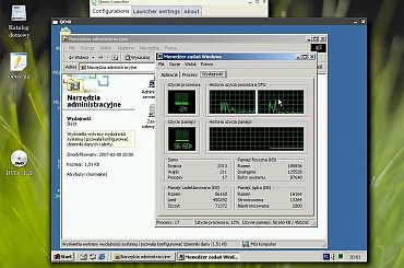 2 procesory. Można sobie potestować!!! #linux #arch #windows #qemu
